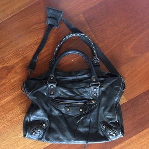 Balenciaga Black Classic City Medium Tote